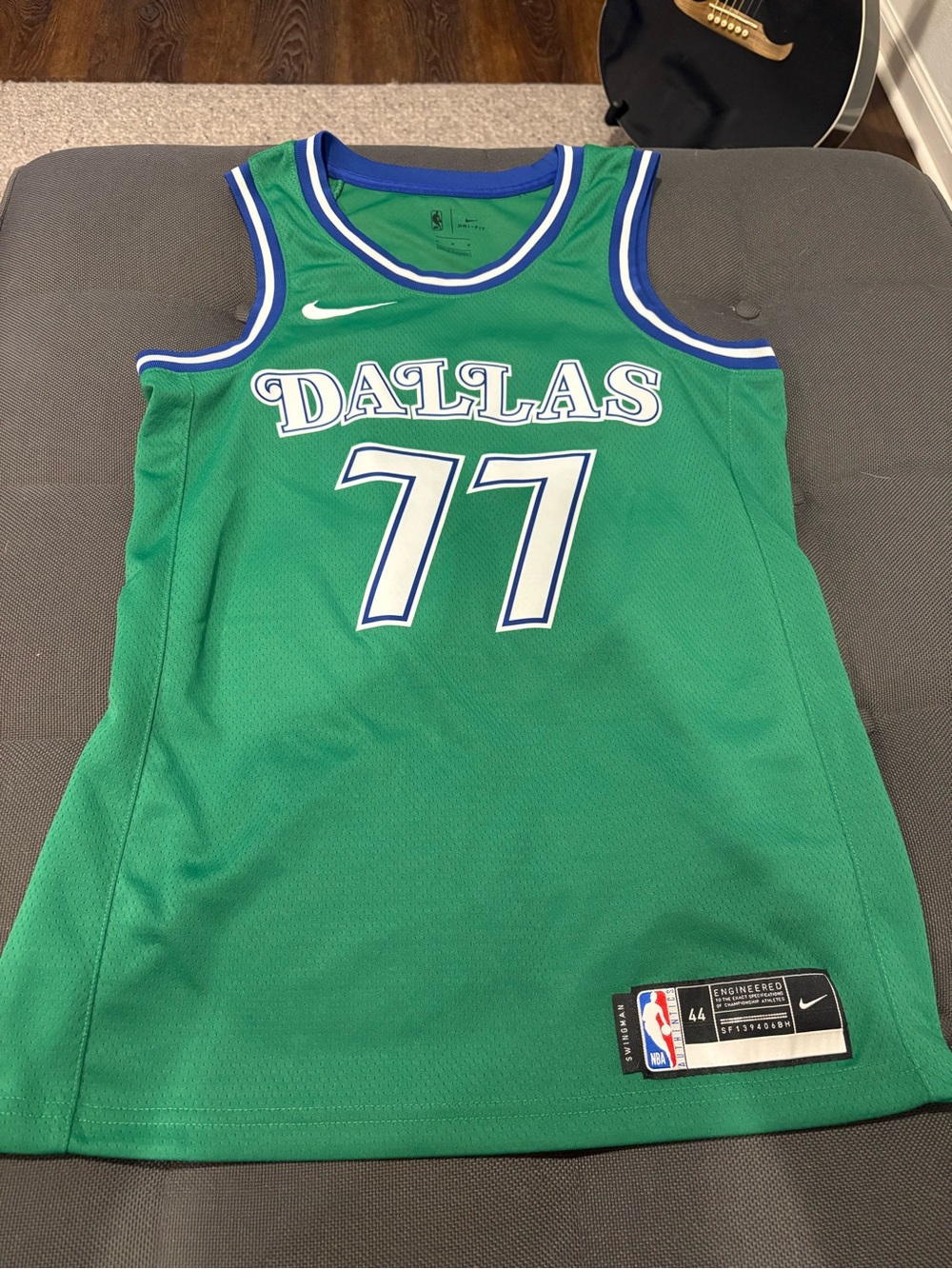 Nike Green Dallas Mavericks Luca Doncic Jersey